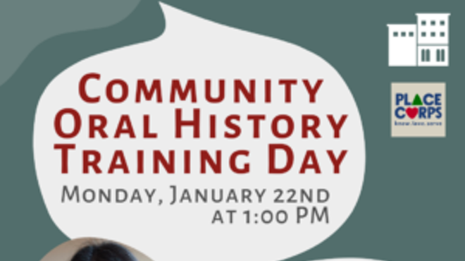 Community Oral History Training Day