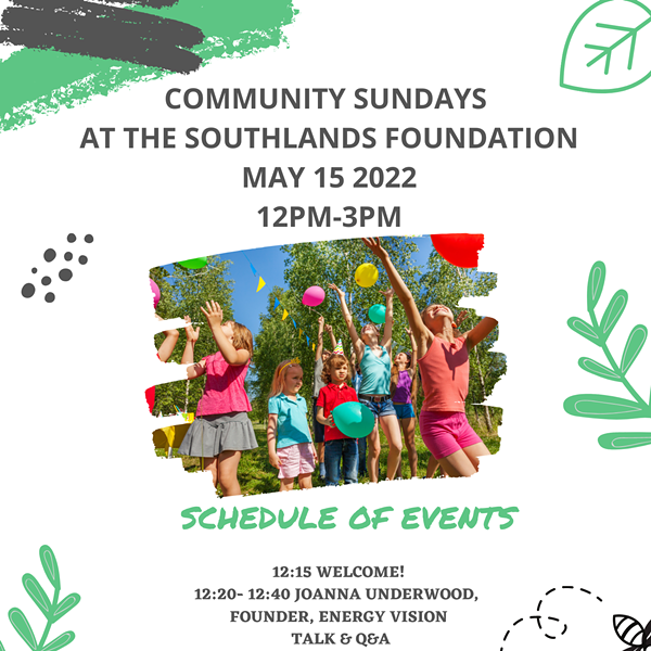 Pop-up Community Sunday at Southlands (May 15th)