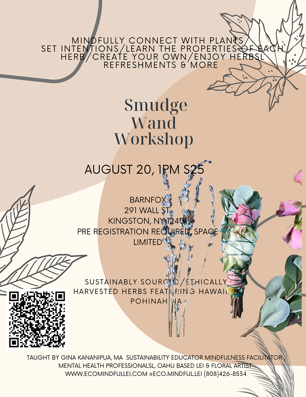 Smudge Wand Workshop