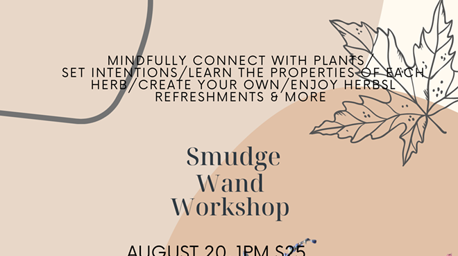Image: Community Smudge Wand Workshop