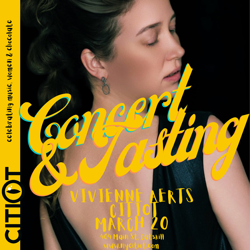 Concert and Tasting March 20 at Citiot Catskill