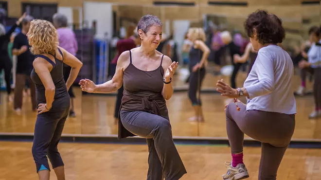 Image: Connecting with Balance with Pilobolus