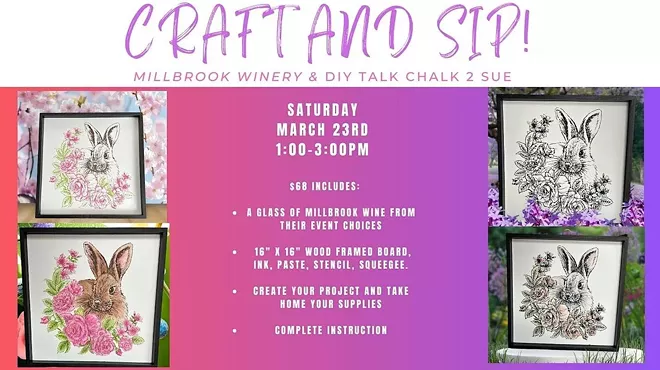 Image: Craft & Sip at Millbrook Vineyards & Winery