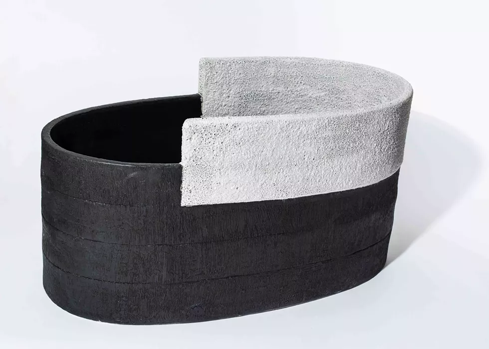 Kathy Erteman, White Ledge Vessel, 2019