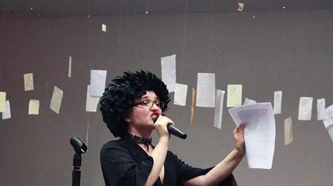 Image: Cynthia Hopkins at Mount Tremper Arts