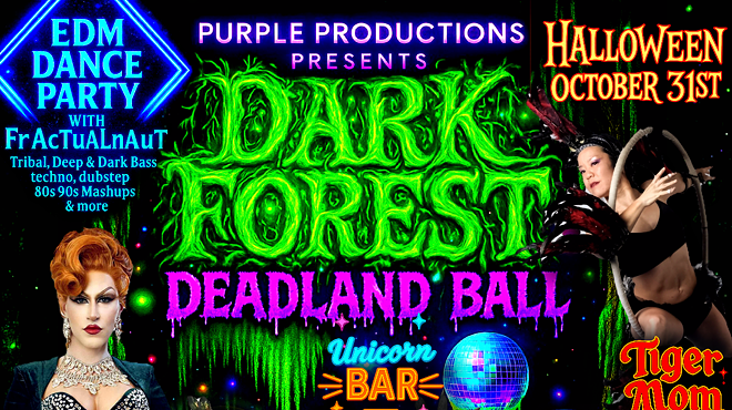 Image: Dark Forest Deadland Ball: An Apocalyptic Circus Halloween Rave with Aerial, Pole, Drag, Fire & More!