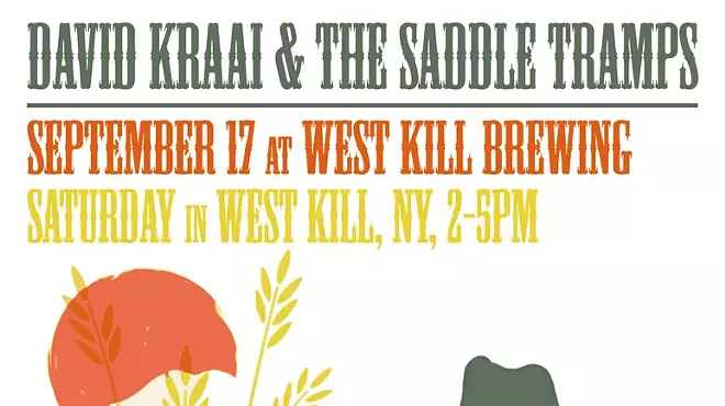 Image: David Kraai & The Saddle Tramps with Larry Packer (from The Last Waltz)