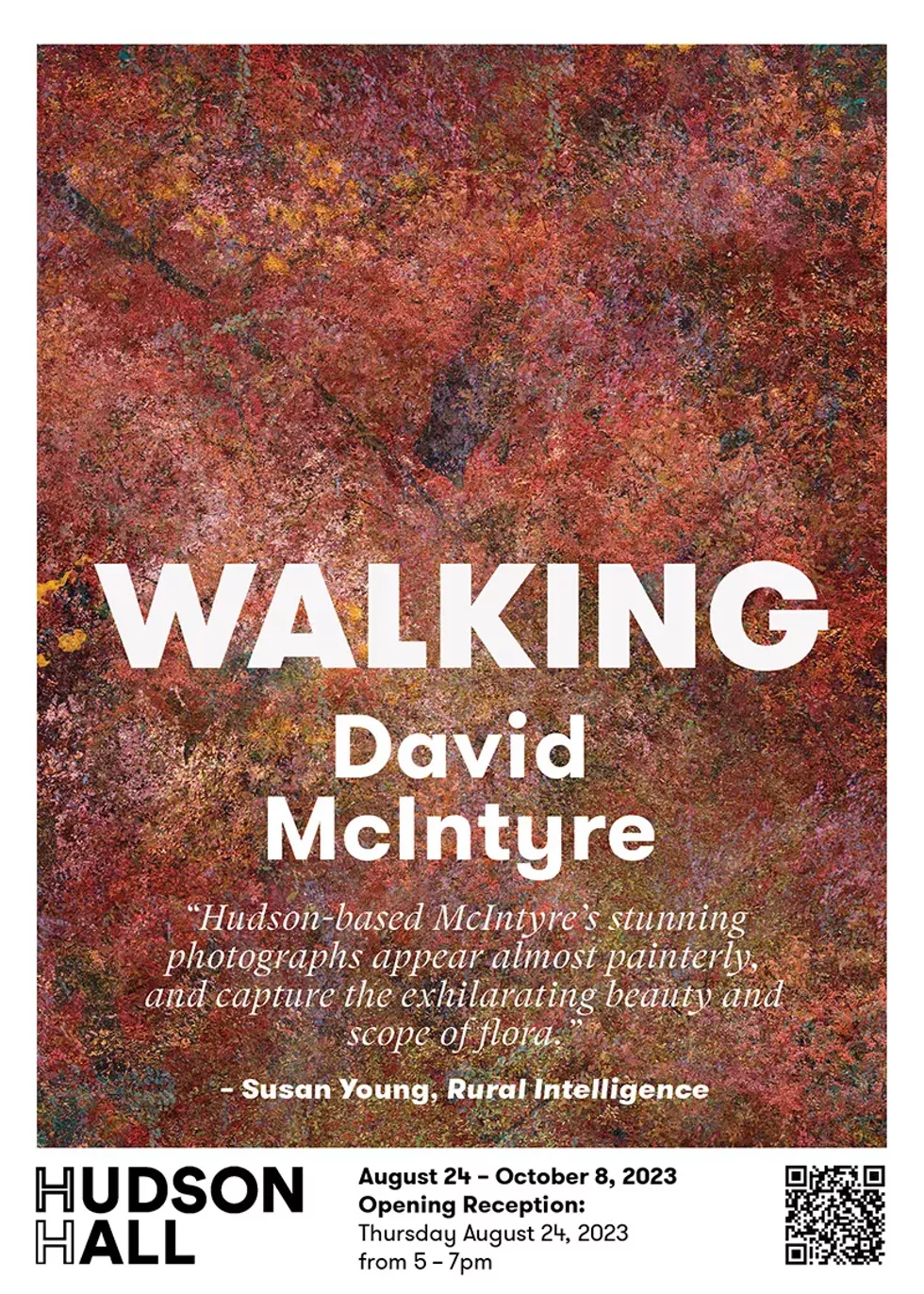 David McIntyre, Walking, August 24 - Oct 8, 2023