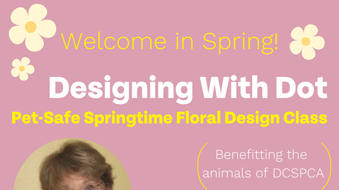 DCSPCA Presents Designing With Dot: Pet-Safe Floral Design Class