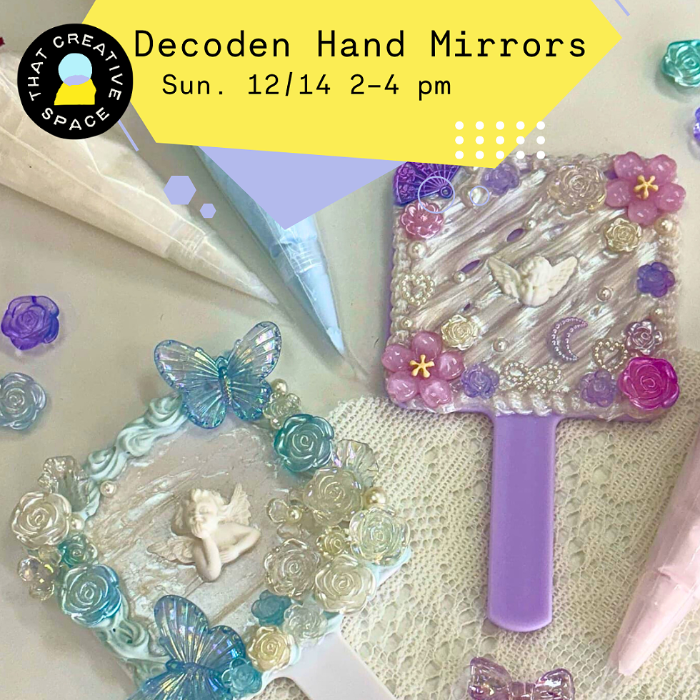 Decoden Hand Mirrors (Adults & Ages 11+)