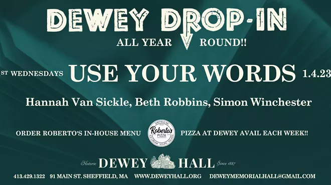 Image: Dewey Drop-In: Use Your Words on Literature and Loss with Hannah Van Sickle