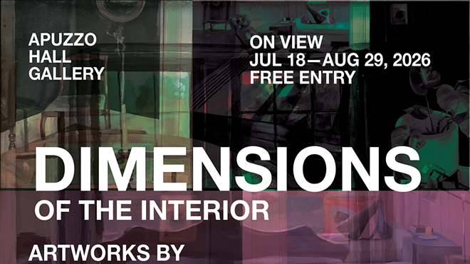 Image: Dimensions of the Interior: Opening Reception