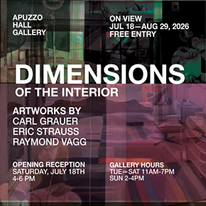 Image: Dimensions of the Interior: Opening Reception