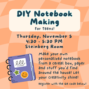 Image: DIY Notebook Making for Teens