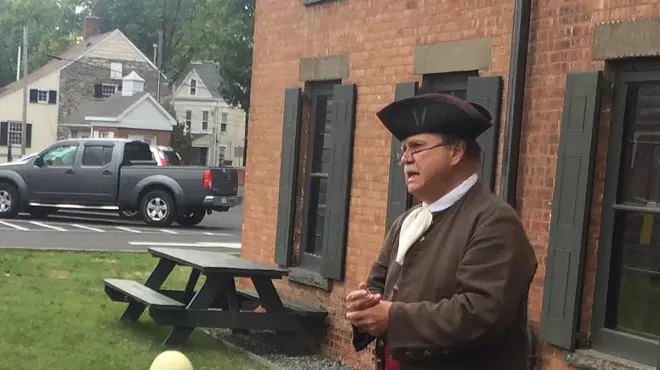 Image: Don Terpening, Revolutionary War Medical Re-enactor