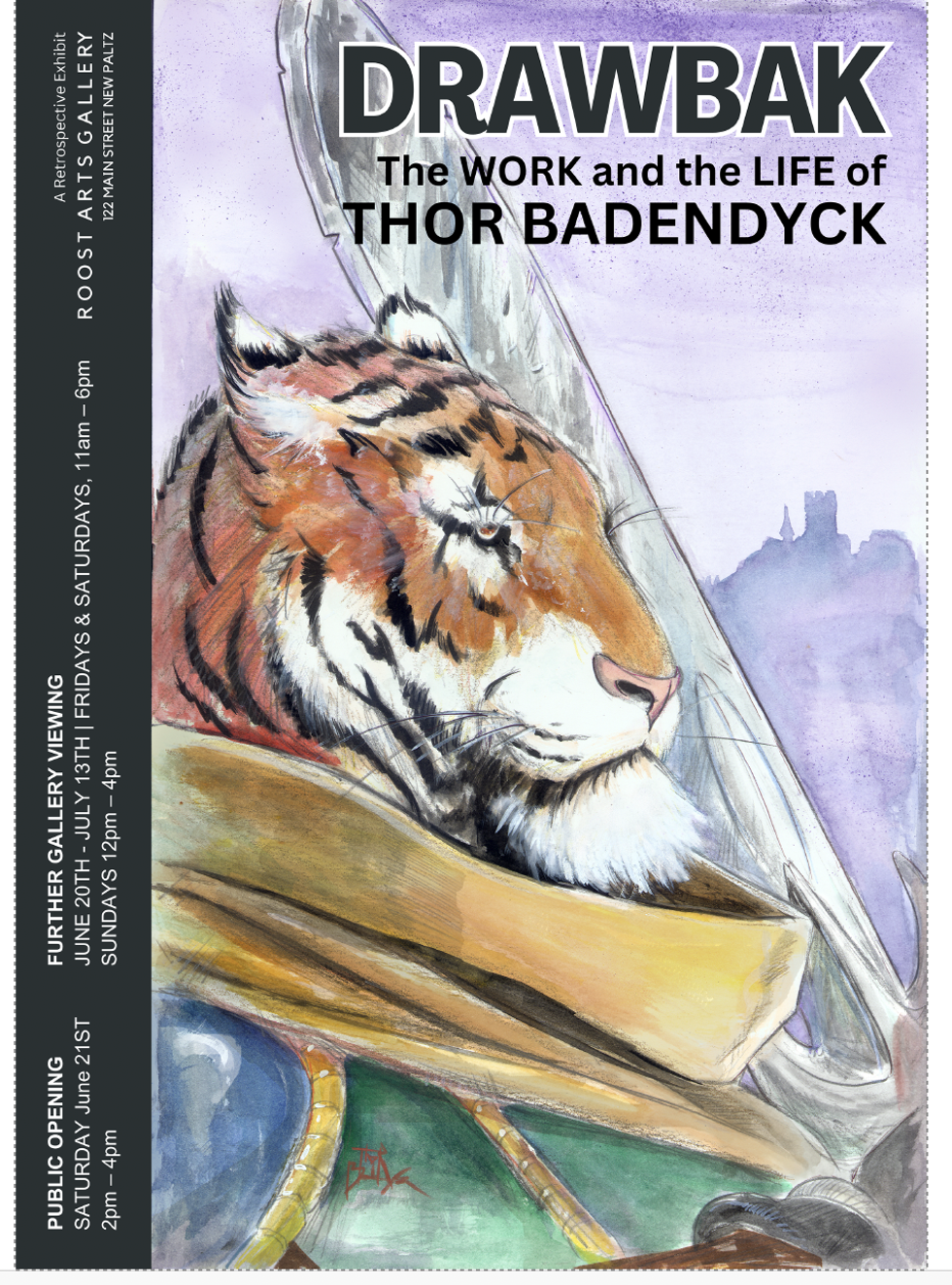 DRAWBAK: The work and life of Thor Badendyck