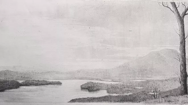 Image: Drawing the Landscape in Charcoal - Saturday Outdoor Arts