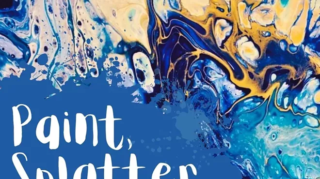 Image: Drip, Splatter & Pour: Painting Class