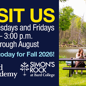 Image: Drop-In Visit Days at Simon&rsquo;s Rock at Bard College and Bard Academy