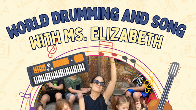 Image: Drum Circle, Song and Movement with Ms. Elizabeth