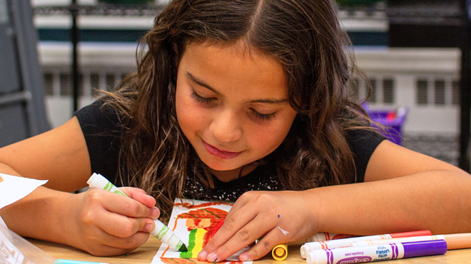 Image: Dutchess Arts Camp: Rainbows & Robots