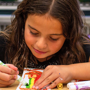 Image: Dutchess Arts Camp: Rainbows & Robots