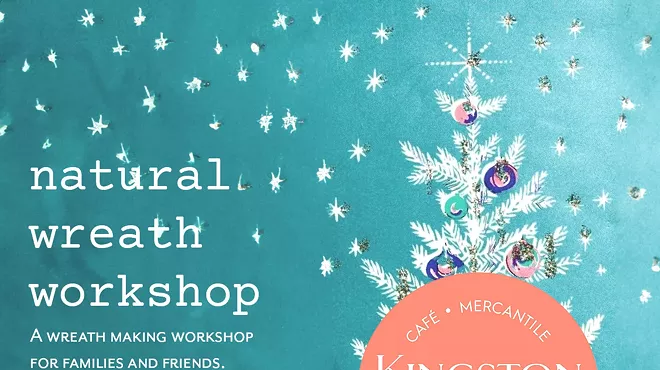Image: ECO ART: wreath making workshop