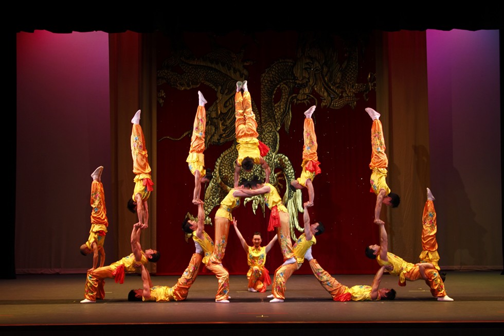 Peking Acrobats take the stage at Paramount Hudson Valley on March 22.