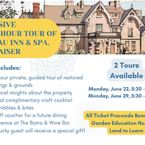 Image: Exclusive Happy Hour Tour of Mirbeau Inn & Spa, Beacon