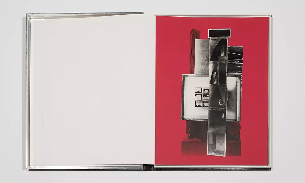 Louise Nevelson, The Drum from the portfolio Fa&ccedil;ade (1966), Screenprint on paper, 23 x 17 &frac12; inches