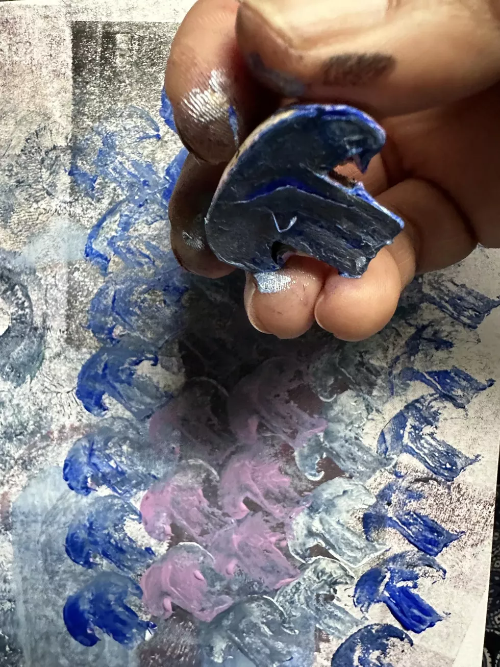 Mushroom printing