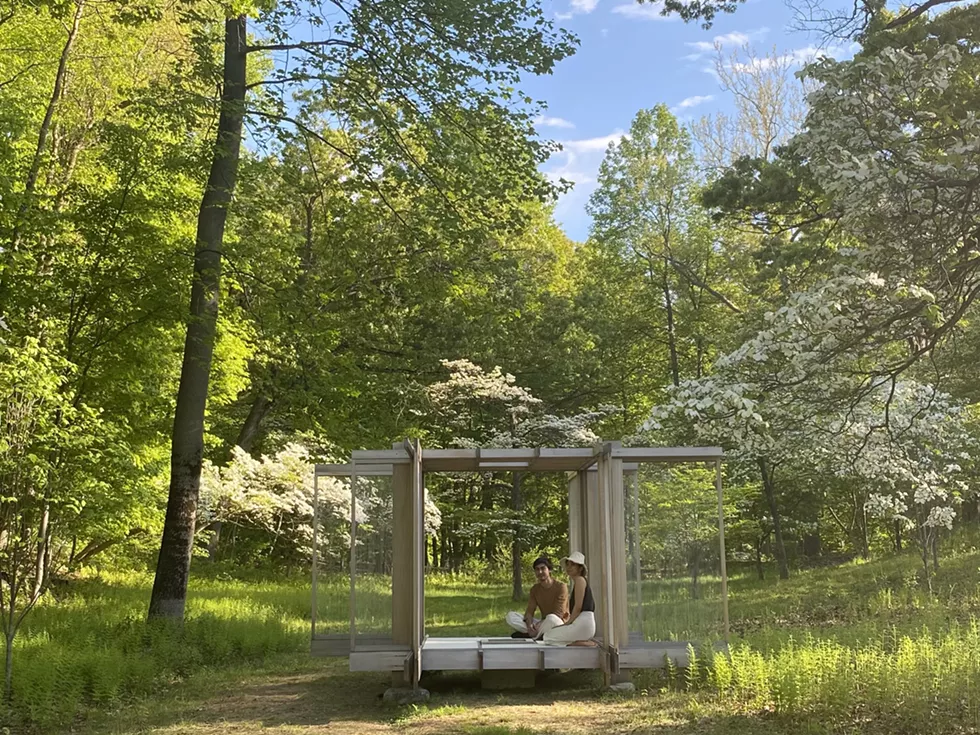 Yoshihiro Sergel & Diana Mangaser in the Tea House