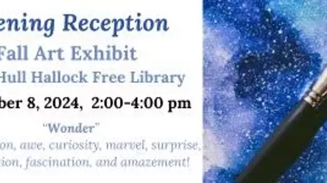 Image: Fall Art Exhibit Opening Reception at the Milton Library