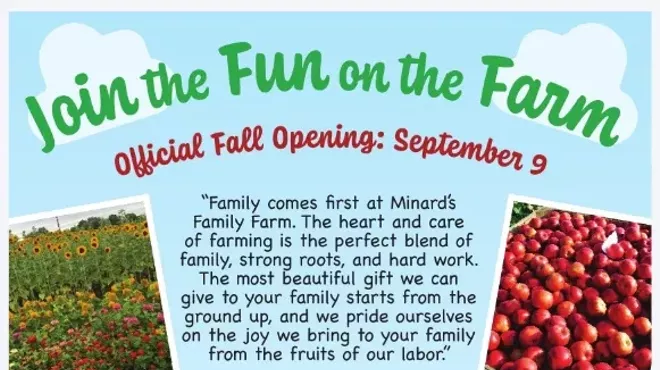 Image: Fall Opening at Minard's Family Farm