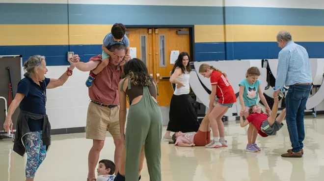 Image: Family Alphabet Workshop with Pilobolus