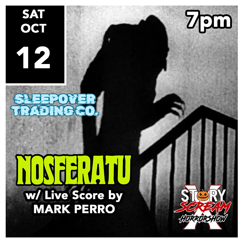 Nosferatu Screening with LIVE SCORE SAT OCT 12 2024