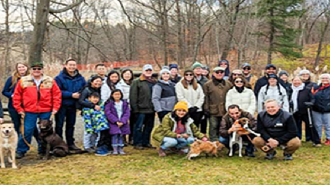 Image: First Day Hike with the "Dogs of Olana"