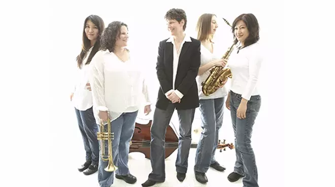 Image: FIVE PLAY, the sister group of the world-renowned DIVA Jazz Orchestra