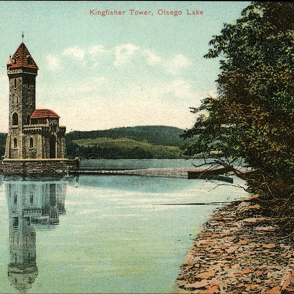 American News Company, Kingfisher Tower, Otsego Lake, 1908