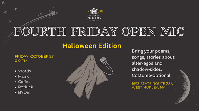 Image: Fourth Friday Open Mic: Halloween Edition