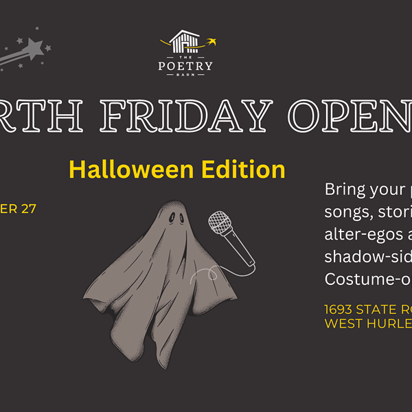 Fourth Friday Open Mic: Halloween Edition