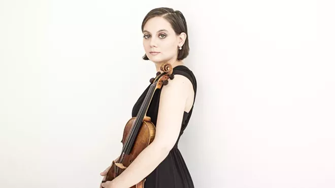 Image: Francesca Anderegg (violin) & Joy Cline Phinney (piano)