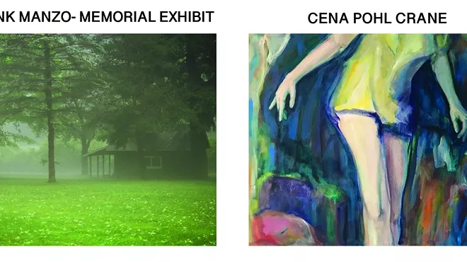 Image: Frank Manzo-Memorial Exhibit & Cena Pohl Crane-New Member Introduction
