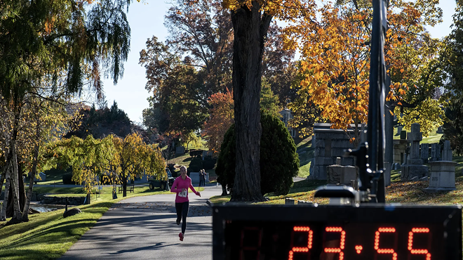 Image: Friends of Kensico Cemetery annual fall 5K Run/Walk fundraiser