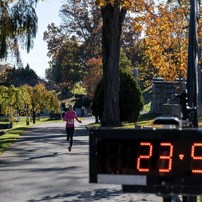 Image: Friends of Kensico Cemetery annual fall 5K Run/Walk fundraiser