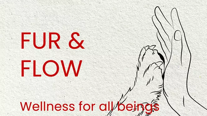 Image: Fur & Flow: a class for dogs and their owners