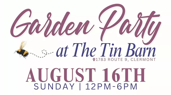Image: Garden Party at The Tin Barn