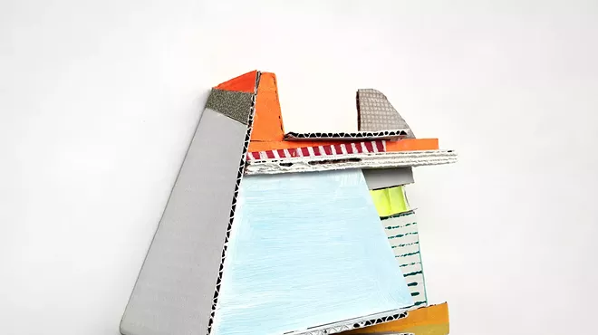 Image: Garrison Art Center is pleased to announce 'Off-kilter', an exhibition of mixed media by Janice Caswell.