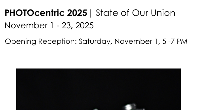 Image: Garrison Art Center Presents PHOTOcentric 2025 | State of Our Union