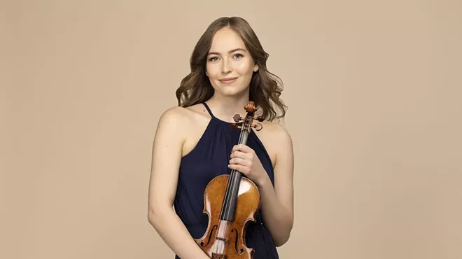Image: Geneva Lewis, violin | Music & Meditation in the Garden